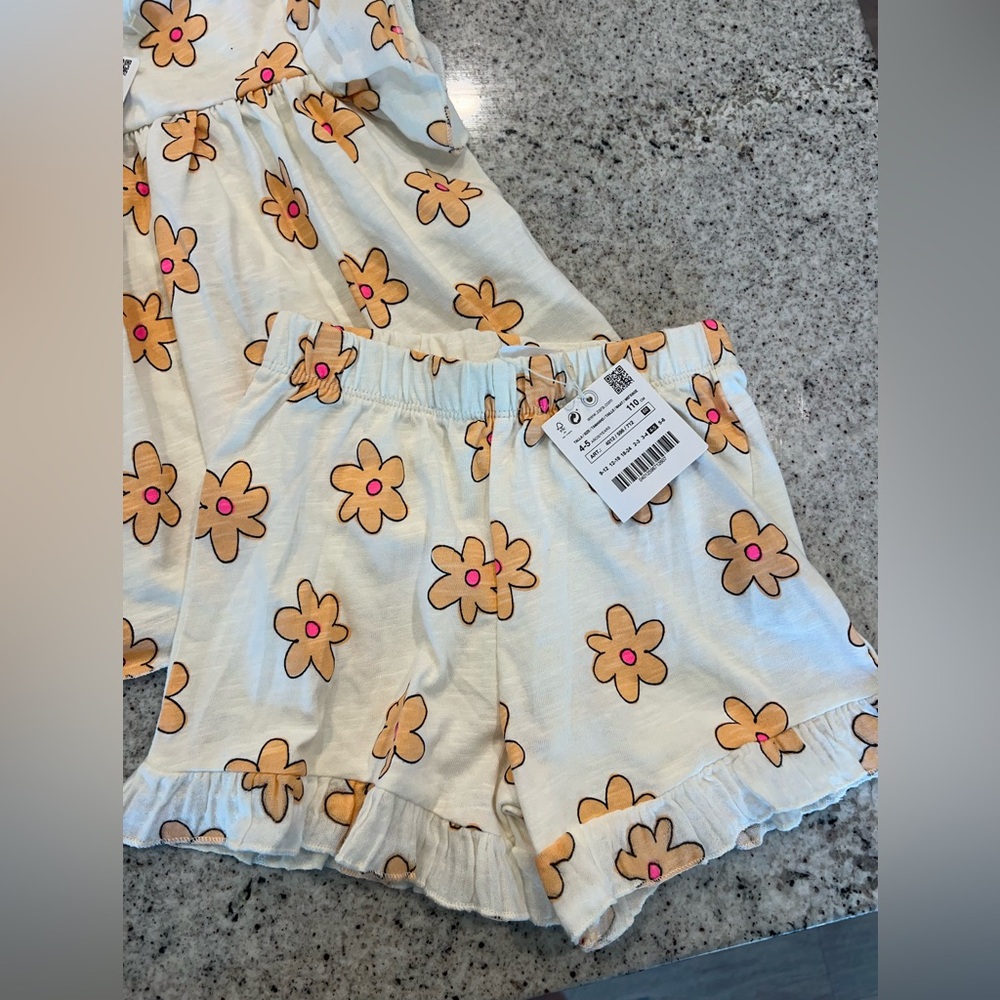 NWT! Zara outfit matching set little girl size 4-5 - Picture 2 of 5
